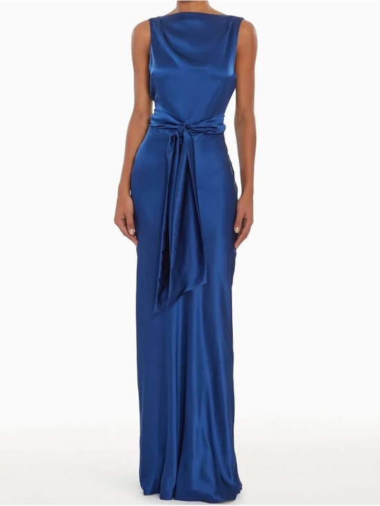 Amanda Uprichard Dresses & Skirts - Amanda Uprichard Rosemary Navy Maxi Dress